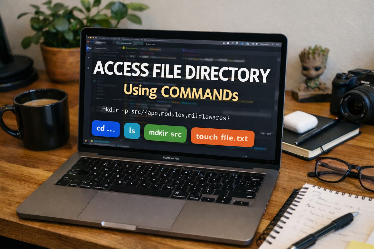 Access Files and Directories Using Terminal